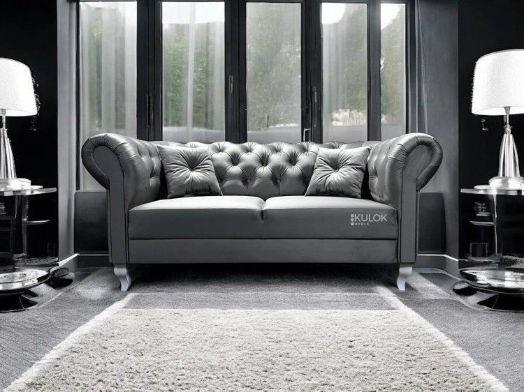 Sofa dwuosobowa Chesterfield - Unikatowy mebel od polskiego producenta