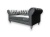 Elegancka sofa Chesterfield z tkaniny premium French Velvet