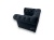 Personalizowany fotel Magic Velvet – luksusowy czarny design
