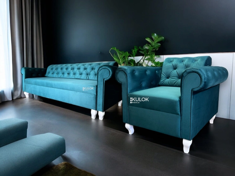 Komfortowy fotel do biura i salonu - styl NEW YORK