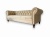 pikowana sofa Chesterfield Lux biszkoptowa