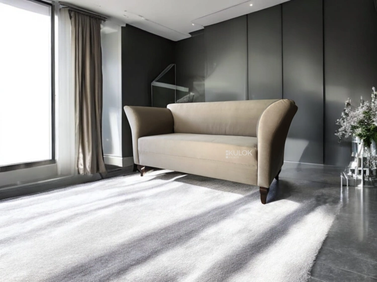 Stylowa Sofa Chester Ciepły Beż - Kulok Meble Online