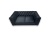 Sofa welurowa glamour - czarna Manchester