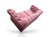 Elegancja w Detalu - Chesterfield 2-osobowa w Pudrowym Różu