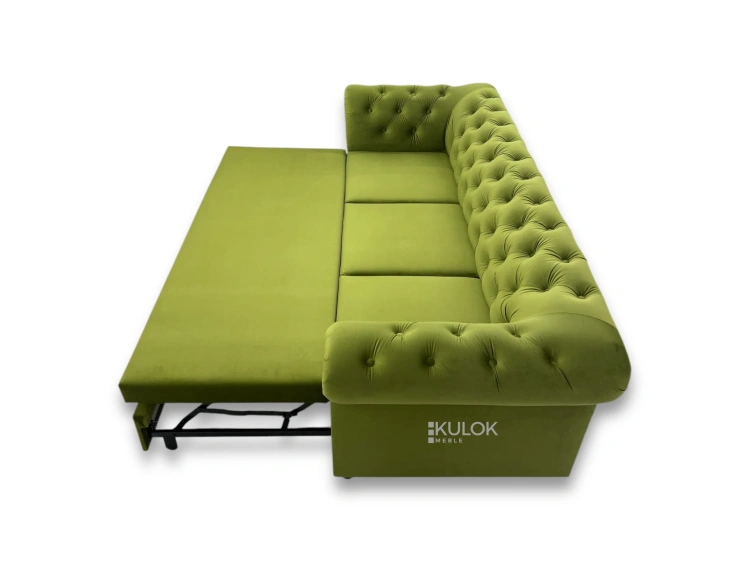 chesterfield monaco 225 cm sofa z funkcją spania