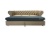 Pikowana Sofa Chesterfield z Guzikami – Beżowa, Klasyczna, Stylowa