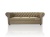 sofa chesterfield monaco beżowa magic velvet