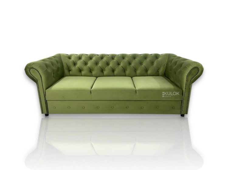 Sofa Chesterfield Berlin Magic Velvet 2294 z funkcją spania