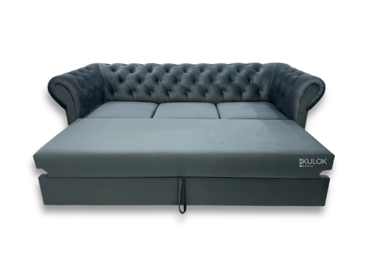 Sofa glamour Chesterfield do salonu
