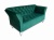 Eleganckie Drewniane Nogi w Stylu Ludwik Sofy Chesterfield - białe