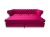 Luksusowa sofa tapicerowana Chesterfield 3-osobowa