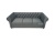 Elegancka sofa 3-osobowa z tkaniną Smart Velvet
