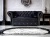 Pikowana Sofka Glamour Chesterfield Dwuosobowa - Czarna Magia w Magic Velvet 2219.