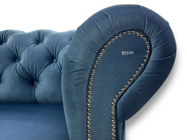 narożnik glamour w stylu chesterfield – KULOK MEBLE