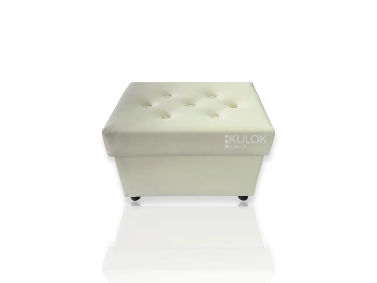 Pufa do salonu i sypialni – tkanina French Velvet 678