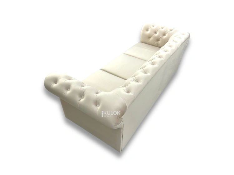 Sofa tapicerowana tkaniną French Velvet Premium