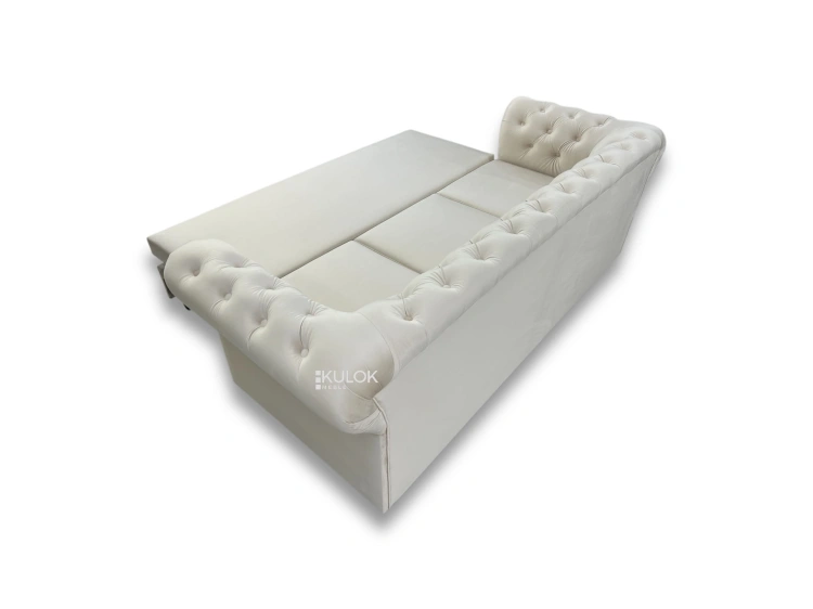 Chesterfield sofa Berlin 225 cm – detal wykończenia