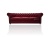 Bordowa sofa Chesterfield Monaco 225 cm z funkcją spania i pojemnikiem - Kulok Meble