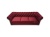 Komfortowa bordowa sofa z funkcją spania model Chesterfield Monaco