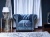 Tapicerowany Fotel Unikatowy w ciemnoniebieskim Magic Velvet 2203, Ciemnoniebieski Chesterfield tradycyjny w salonie glamour porady na wnętrza.