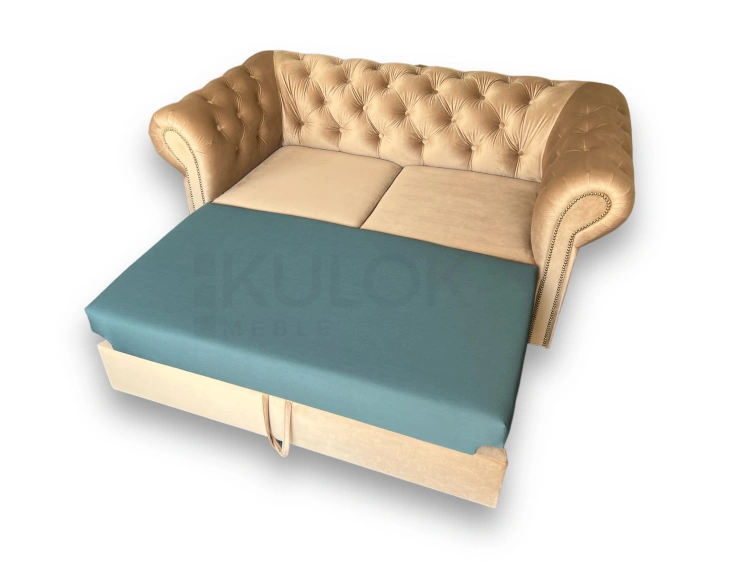 Funkcja Spania dla Dwóch - Chesterfield z Magic Velvet