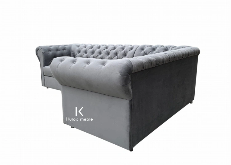 Producent Chesterfield - Nowoczesny Narożnik L na Wymiar