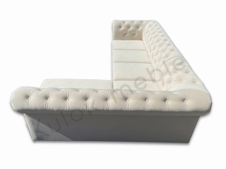 Ecru Chesterfield - Subtelna Kolorystyka w Salonie