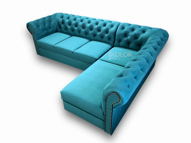 Premium Design: Narożnik Welurowy Magic Velvet 2220