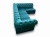 Narożnik Chesterfield Primavera wymiary 260cm x 180cm