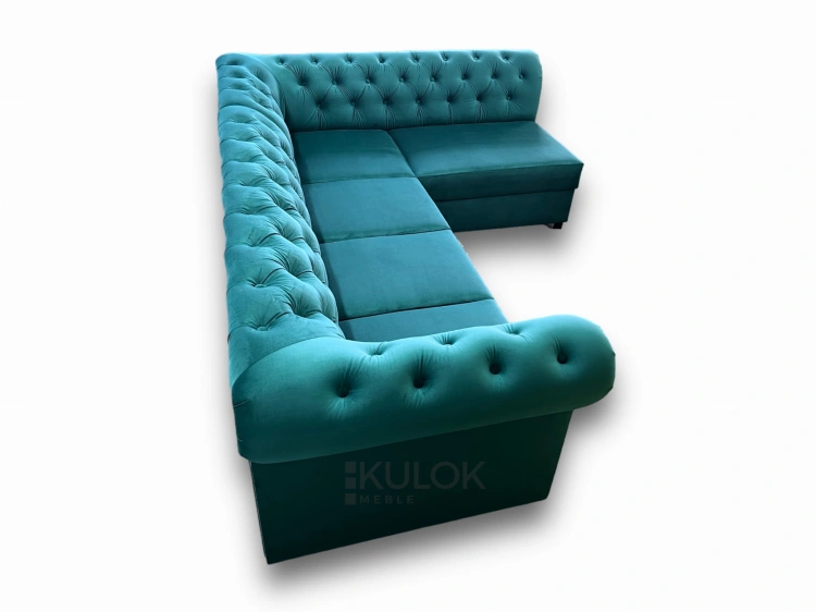 Narożnik Chesterfield Primavera wymiary 260cm x 180cm