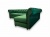 Listwy Ozdobne Srebrny Chrom - Pikowany Narożnik Chesterfield
