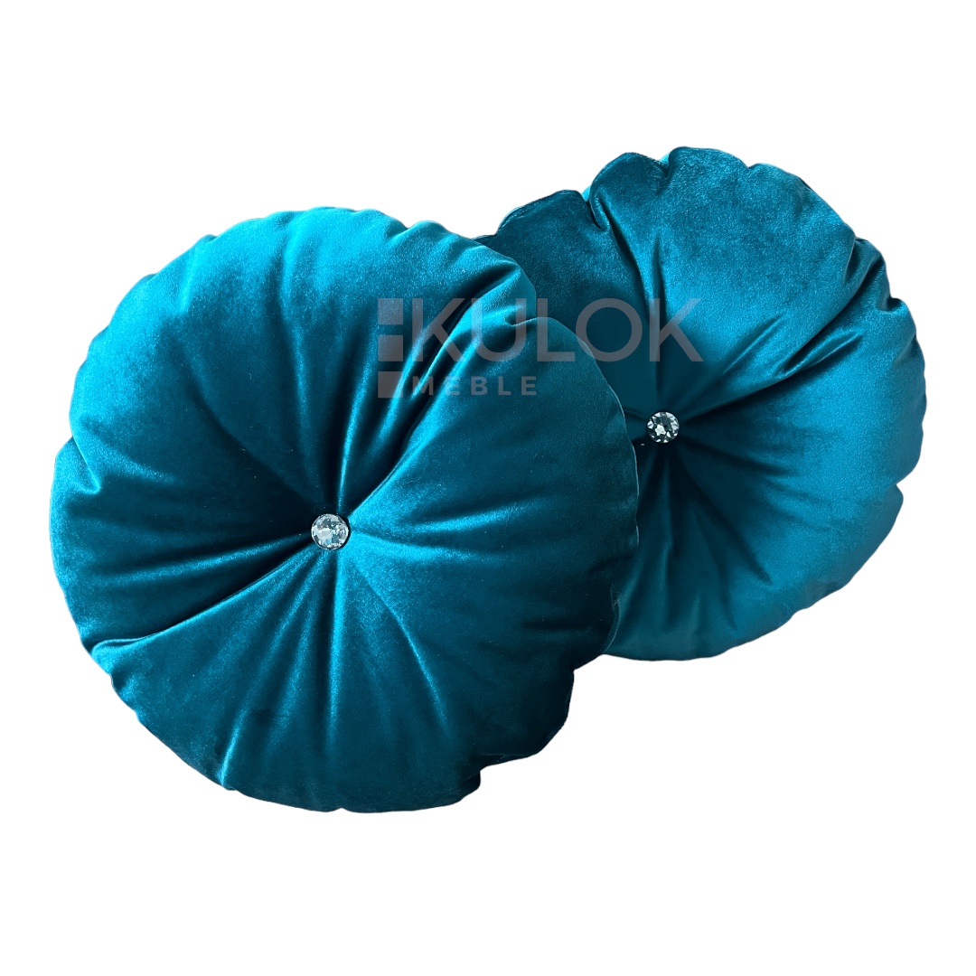 Poduszka błyszcząca Ikoo 12 z kryształkiem 